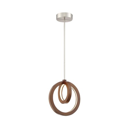 Lite Source Rimmy Pendant LS-19694WAL/BN